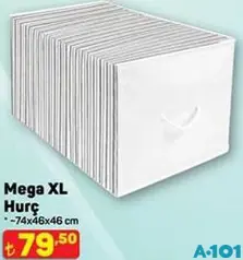 MEGA XL HURÇ 74X46X46 CM fiyat ve kampanya bilgisi